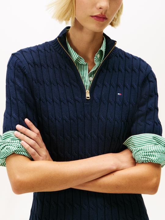Image du produit Tommy Hilfiger Co Cable Mid Gg Shift Mk Dress (M)