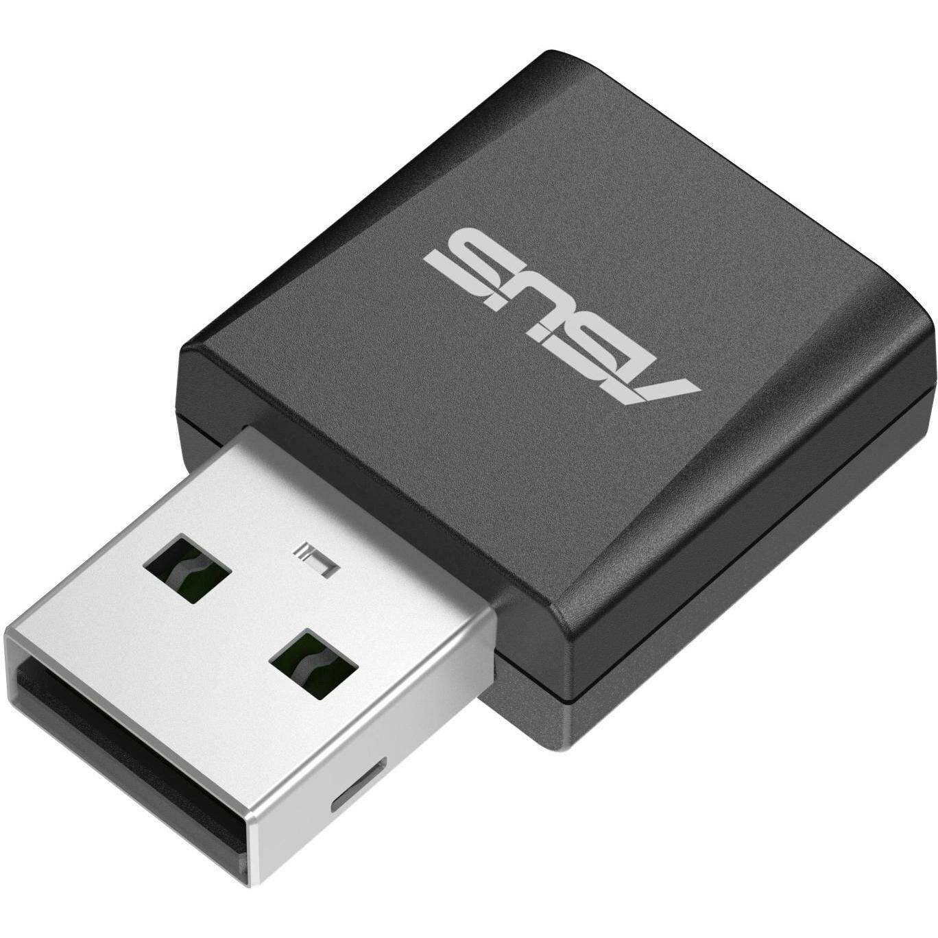 ASUS USB-BE92 Nano (USB), Netzwerkadapter, Schwarz