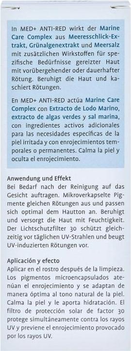 Actual product image La Mer Med+ Anti-Red RR Cream Redness Reduction ohne Parfum (30 ml, 24h cream, SPF 30)