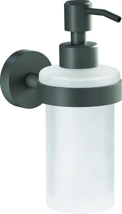 Grigio (opaco), Vetro satinato