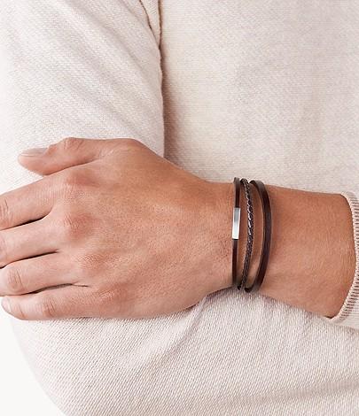 Actual product image Fossil Vintage Casual (19.50 cm, Leather, Stainless steel)