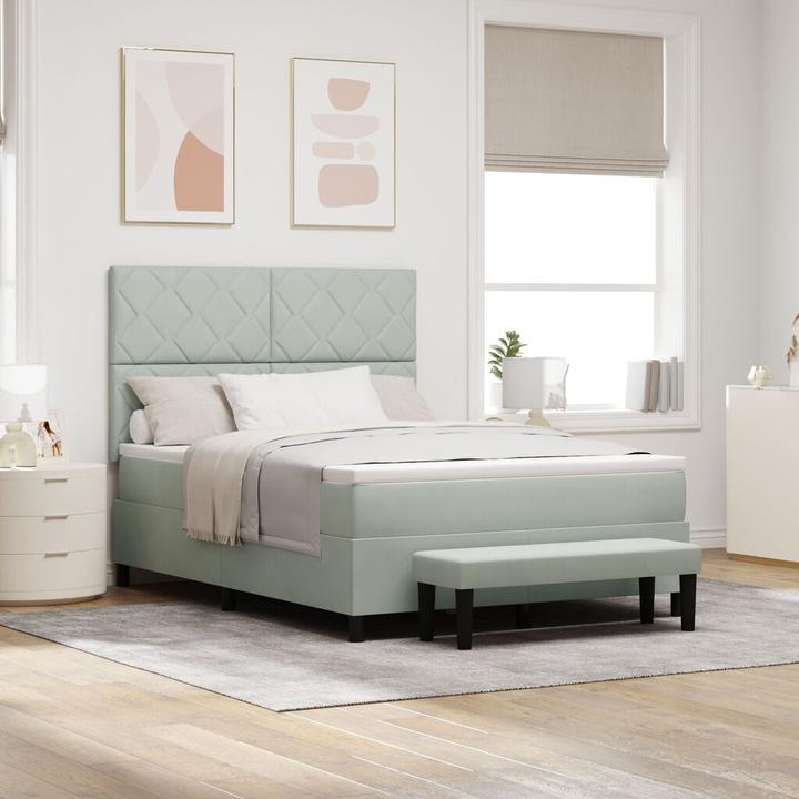 Produktbild vidaXL Boxspringbett (140 x 190 cm)