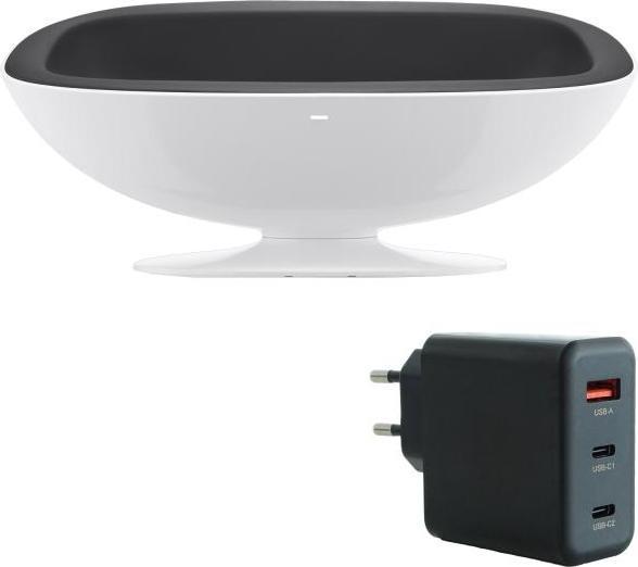 Lava Music Ladestation Space Charger 38 grau mit Netzteil