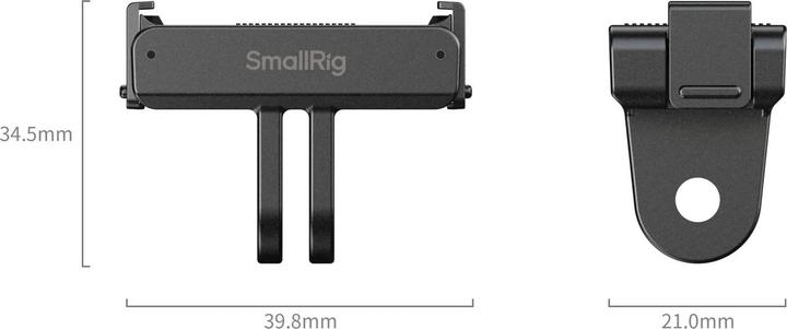 Image du produit SmallRig Adaptateur de monture à dégagement rapide pour DJI Osmo 360 / Action 5 Pro / 4 / 3