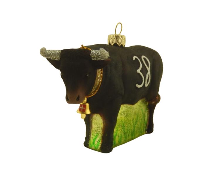 Polypins Ornement en verre Vache d'Hérens (1 x)