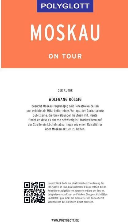 Immagine prodotto on tour Reiseführer Moskau (Tedesco, Wolfgang Rssig, 2019)
