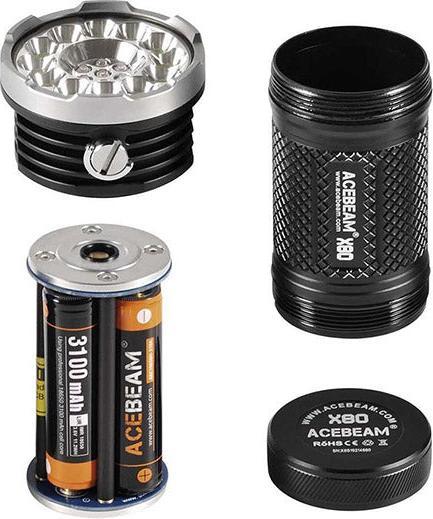 Actual product image AceBeam X80GT2 (11.77 cm, 25000 lm)