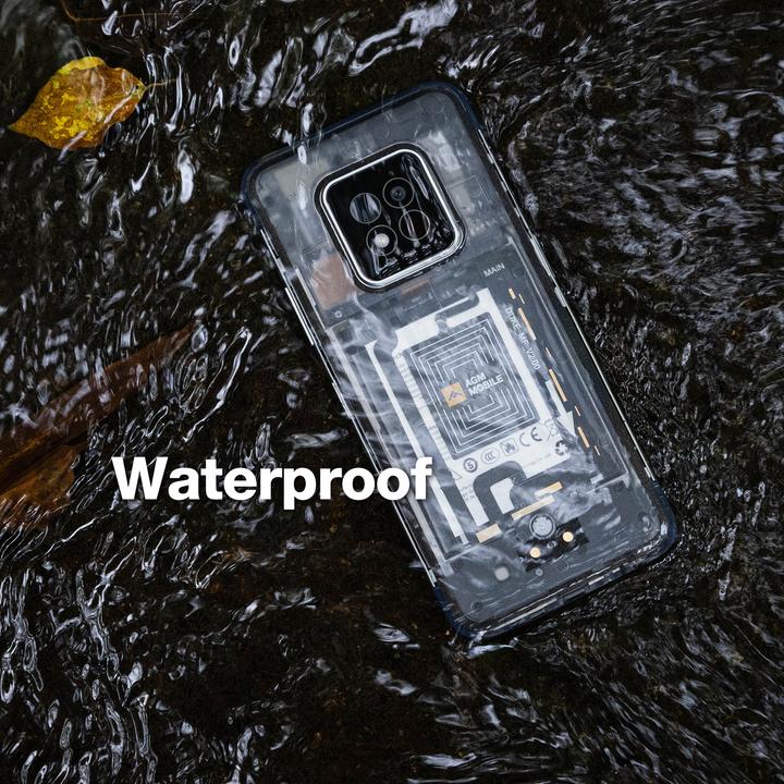 Image du produit Bea-Fon AGM MOBILE X6 Phantom 8+128GB Outdoor Smartphone 5G (128 Go, Noir, 6.78", Double SIM, 5G)