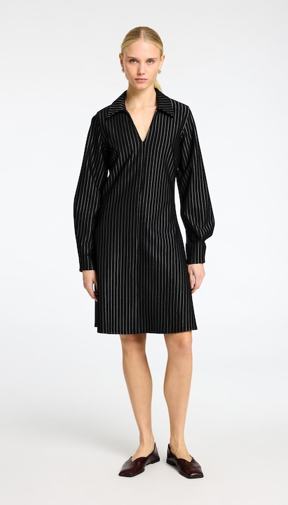 Produktbild Selected Femme Nadelstreifen Viskosemix Minikleid (M)