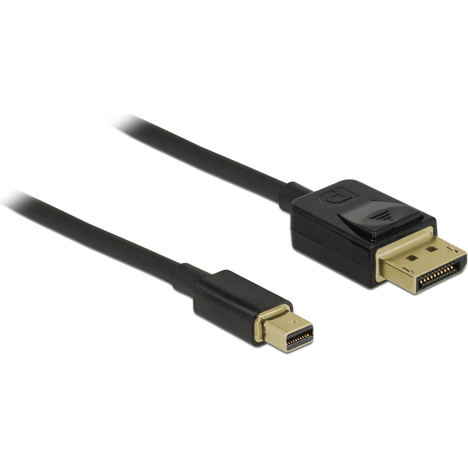 Delock DisplayPort — Mini DisplayPort (1 m, DisplayPort), Video Kabel