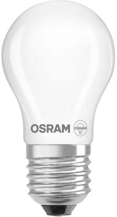 Osram LED Leuchtmittel LED Retrofit CLASSIC P 3.4W 827 Frosted E27 Warm weiss 4099854467875 (E27, 470 lm, 6 x)