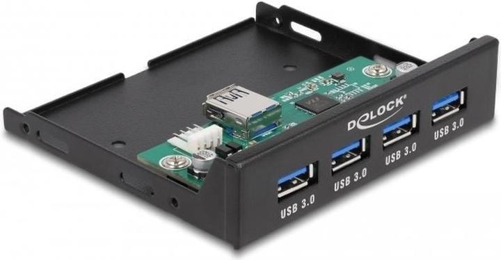 Produktbild Delock Interner 3.5? USB 3.2 Gen 1 Hub 4 Port (USB-A, 4 Ports)