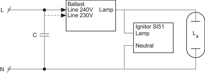 Immagine prodotto Philips BHL 250 K307 230/240V 50Hz BC2-134