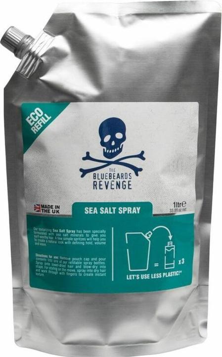 Actual product image The Bluebeards Revenge Sea Salt Spray Refill 1000 ml