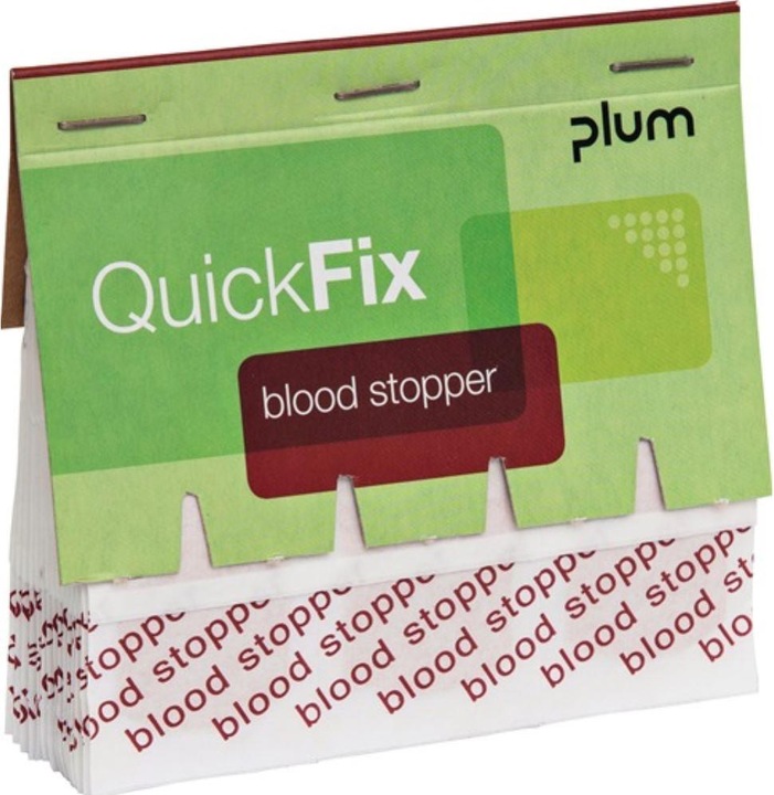 Actual product image Plum QUICKFIX Blood Stopper Refill Set Plaster (1 x)