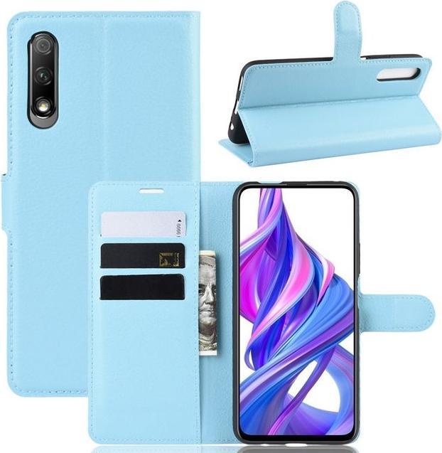 Actual product image MU Classic Litchi Leather Bookcover Series (Honor 9X)