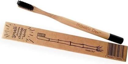 Actual product image Mohani Bambooack Toothbrush Medium (Medium, 1x)