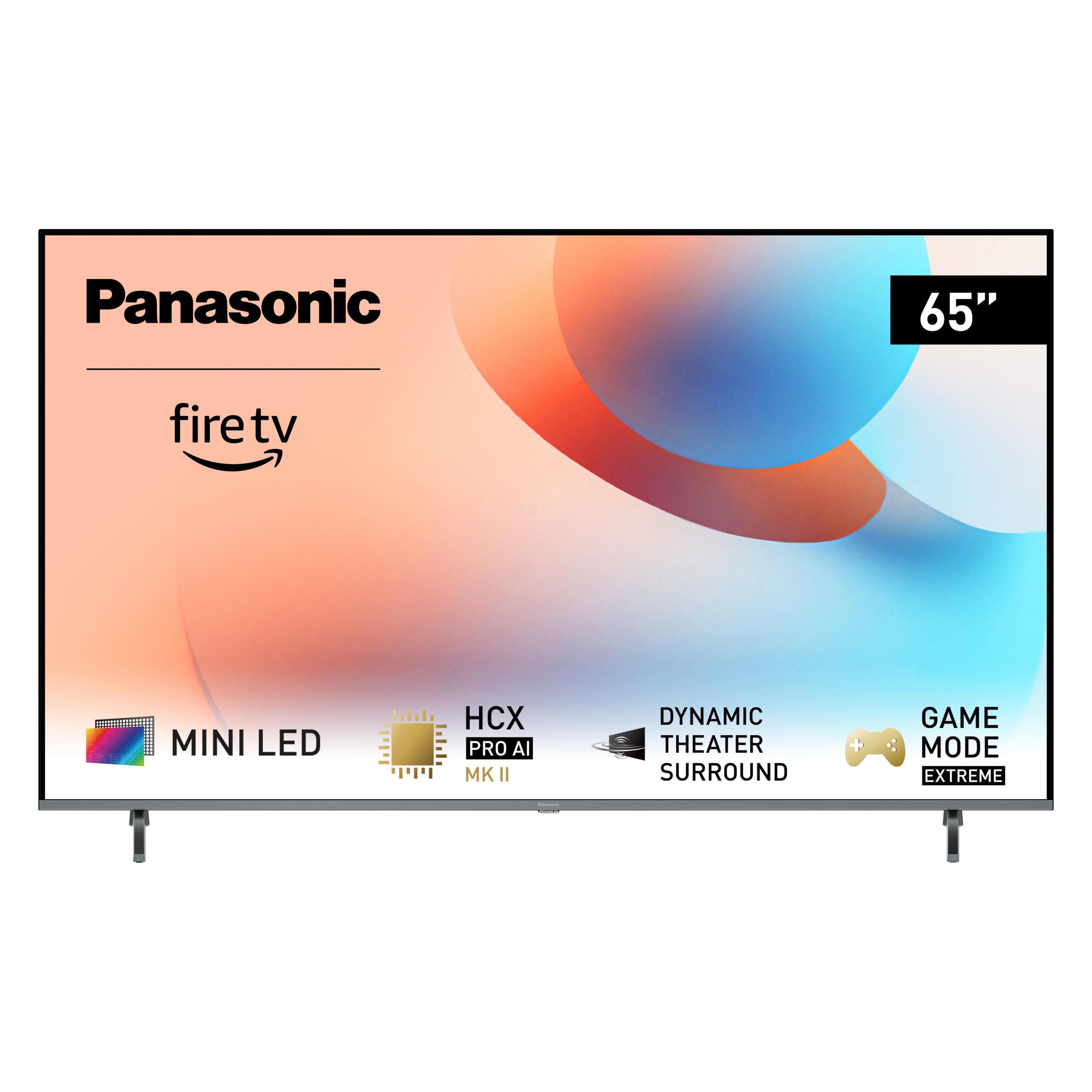 Panasonic TV-65W95AEG (65", LCD, 4K), TV, Schwarz