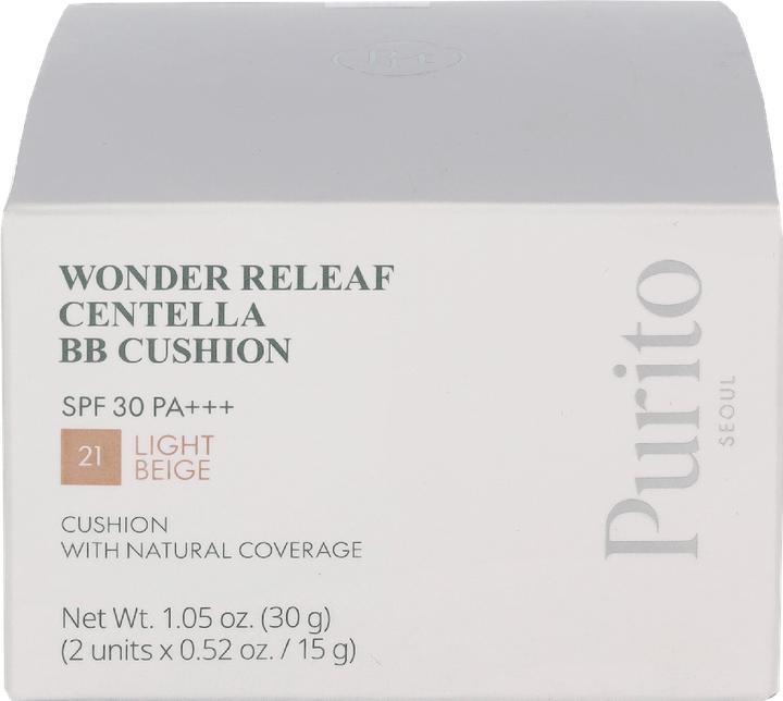 Produktbild Purito SEOUL - Wonder Releaf Centella BB Cushion - Light Beige (Light Beige, 15 ml)
