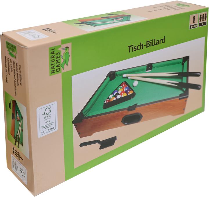 Produktbild Natural games Tischbillard (185 x 83 cm)
