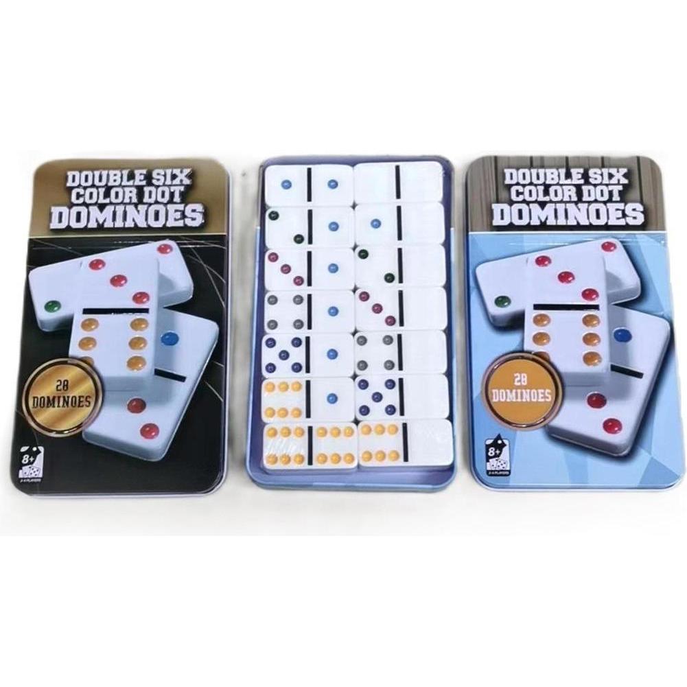 MADE Dominosteine in einer Metallbox (58212472)