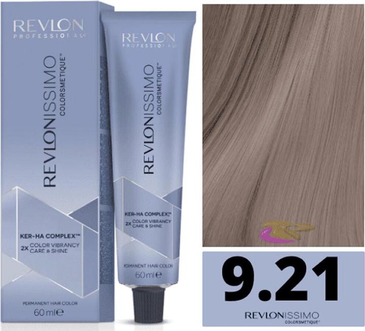 Immagine prodotto Revlon Professional Colorsmetique 9.21 Biondo chiarissimo Irisé Cenere (Cenere cangiante biondo molto chiaro)