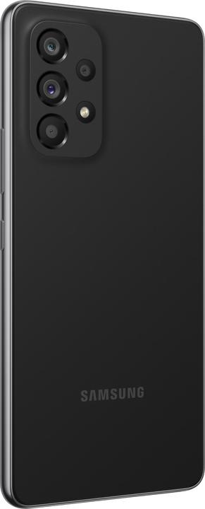 Actual product image Samsung Galaxy A53 5G EU (128 GB, Awesome Black, 6.50", Dual SIM, 5G)