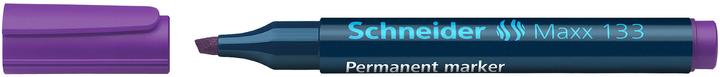 Actual product image Schneider Maxx 133 permanent marker, 1+4 mm, violet (Violet, 4 mm, 1 x)