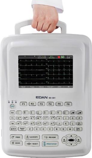 Actual product image Edan Resting ECG SE-1201 - Avec écran tactile, Sans module Wi-Fi