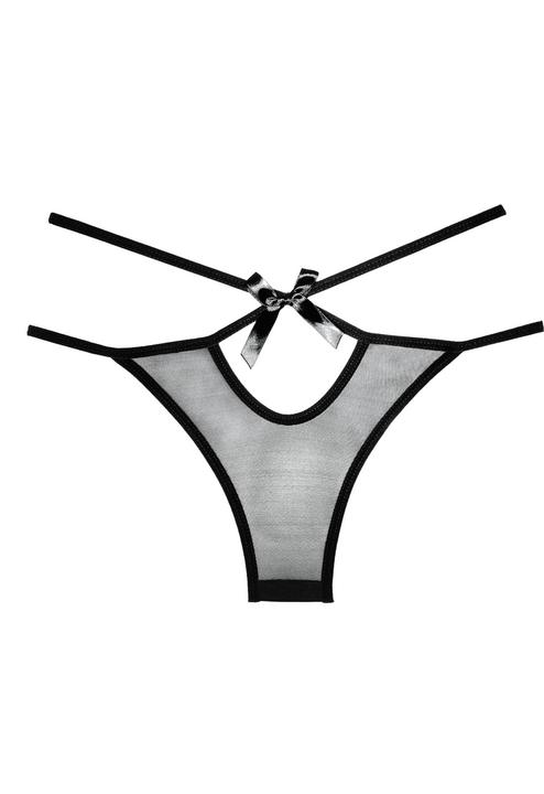 Produktbild Allure Naughty Vanilla Panty - Black (One Size)