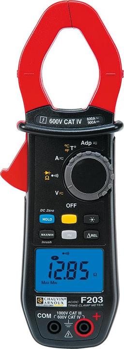 Actual product image Chauvin Arnoux Current clamp, hand multimeter di (CAT IV 600V, CAT III 1000V)