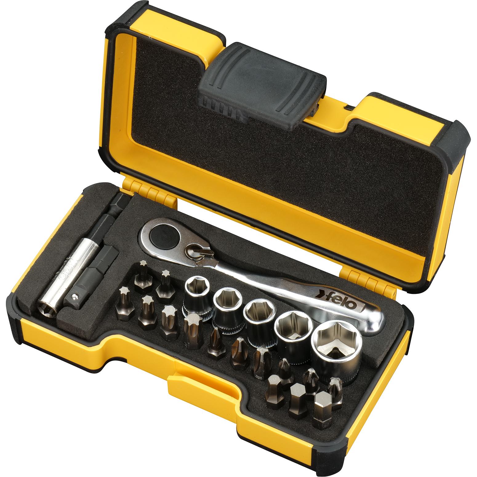 Felo, Werkzeugkoffer, 05772306 (23 Teile)