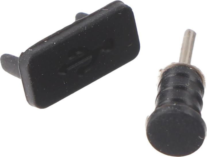 Image du produit AccuCell Kit de capuchons anti-poussière pour USB Type C (USB-C) & écouteurs