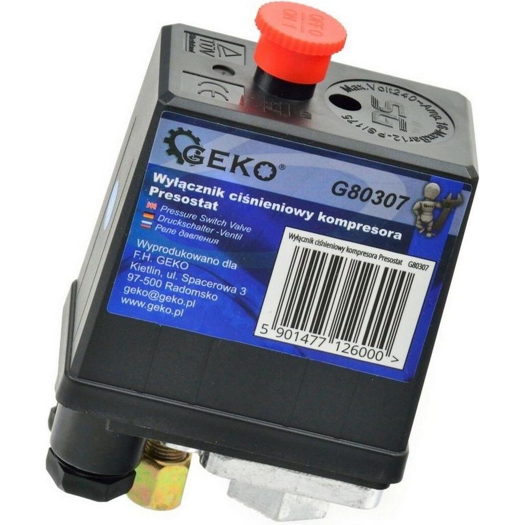 GEKO, Kompressor, Druckschalter für Kompressor, 12 bar - Ersatzteil (12 Bar)