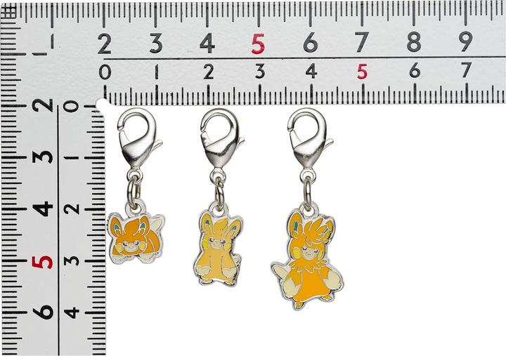 Actual product image Pokémon Pokemon Center - Pawmi, Pawmo, Pawmot key ring - 3 pieces