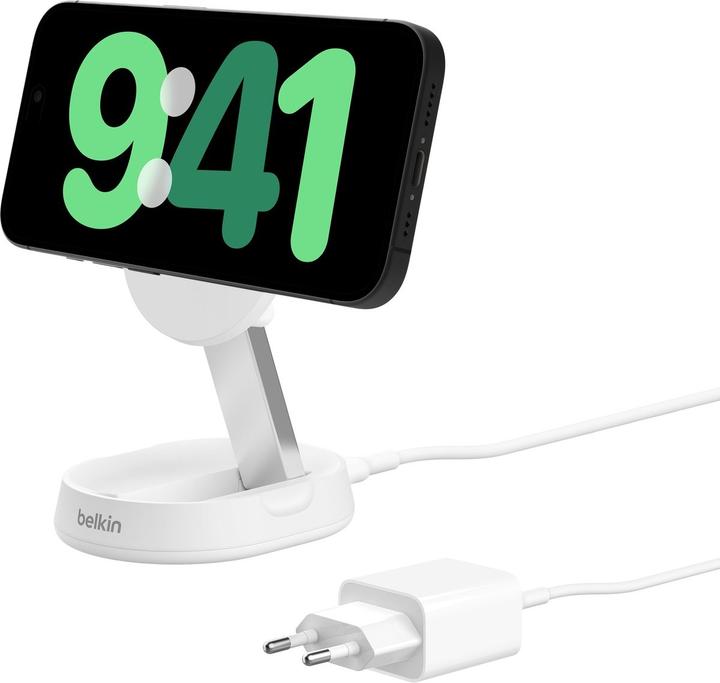 Actual product image Belkin Boost Charge Pro Qi2 magnetische Ladestation (20 W)