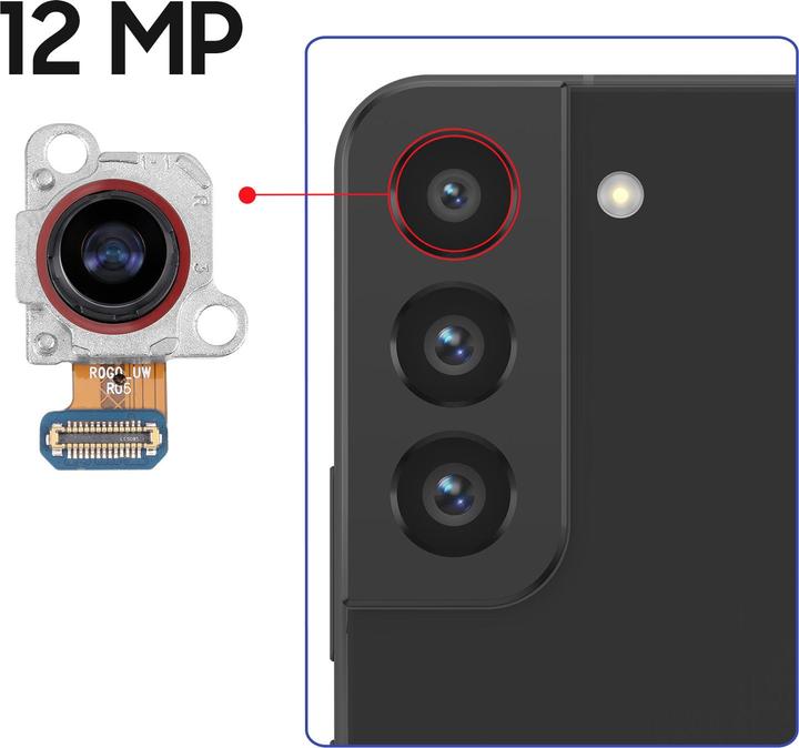 Immagine prodotto Samsung Original Rückkamera 10MP Galaxy S22/S22+ (Modulo, Samsung Galaxy S22, Samsung Galaxy S22+)