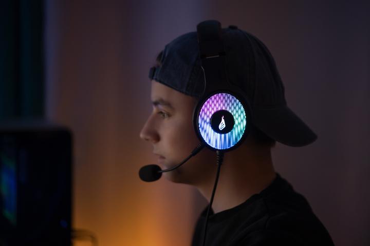 Actual product image SureFire Harrier 360 Surround Sound USB Gaming Headset (Cable)