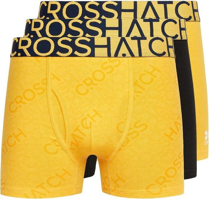 Immagine prodotto Crosshatch Pantaloncini da uomo Typan (confezione da 3) (S, confezione da 3)
