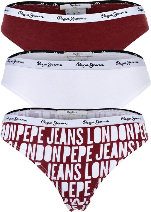 Immagine prodotto Pepe Jeans Stringa Casual Stretch (S, confezione da 3)