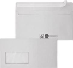 Actual product image Mailmedia Recycled envelope, DIN long, pressure-sensitive adhesive (DL)