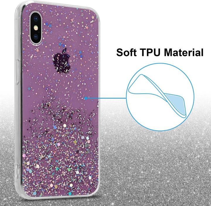 Immagine prodotto Cadorabo Copertura in TPU scintillante (Apple iPhone XS Max)