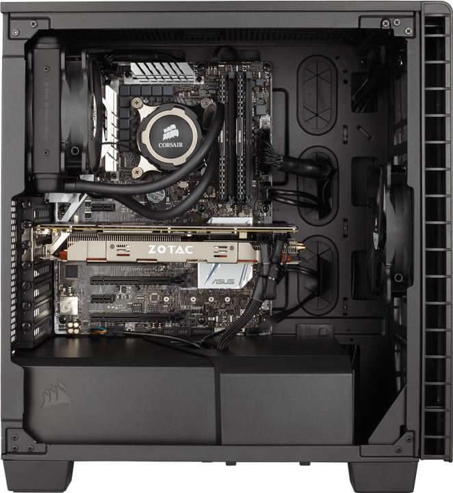 Produktbild Corsair Carbide 400Q (ATX, E-ATX, mATX, Mini-ITX)