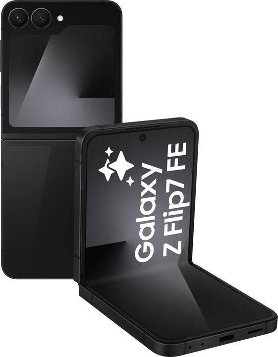 Samsung Galaxy Z Flip7 FE (256 GB, Nero, 6.70", SIM + eSIM, 5G)