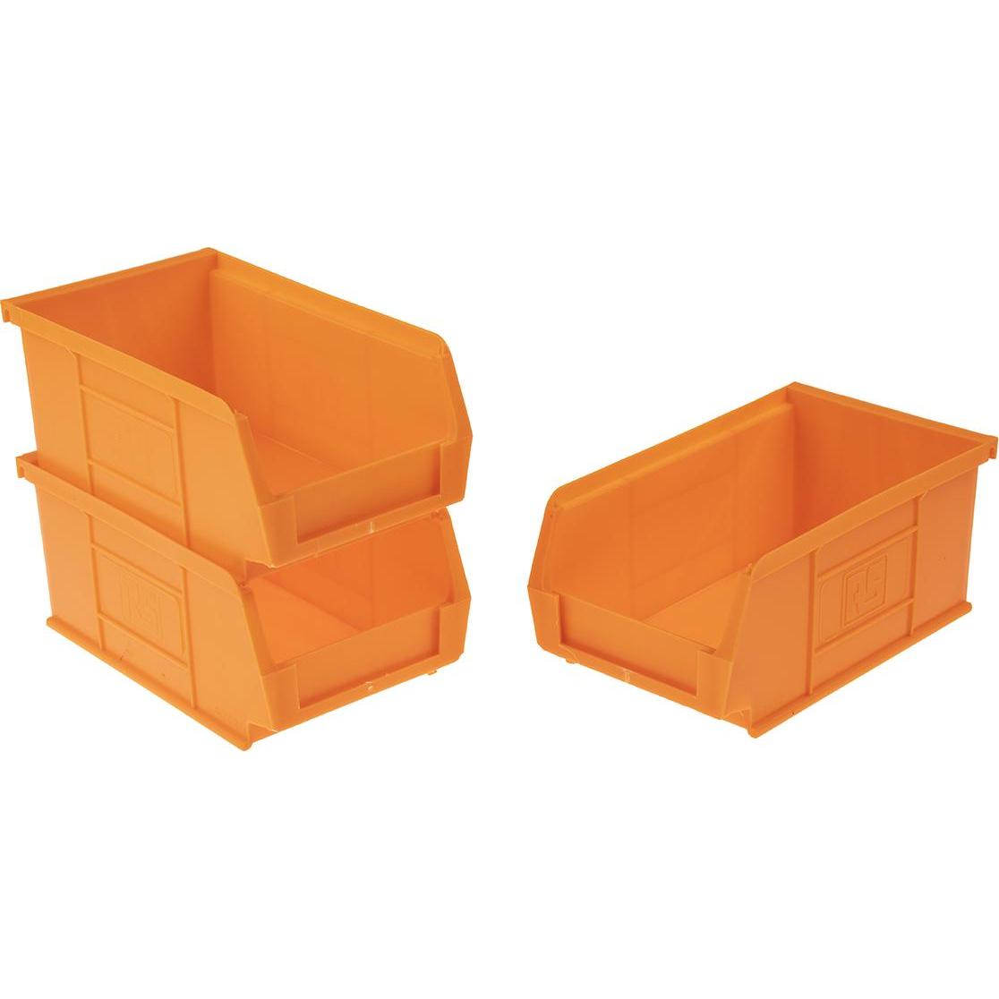 RS PRO, Contenitore di stoccaggio, Storage Bin Size 2 Orange