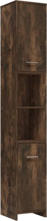 Image du produit vidaXL Badmöbel Set Badezimmermöbel Badezimmerschrank 4 tlg. Räuchereiche