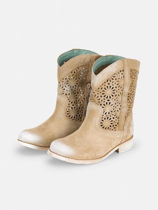 Image du produit Felmini La bottine en cuir souple, se distingue par son beau motif estampé. Cette bottine (42)