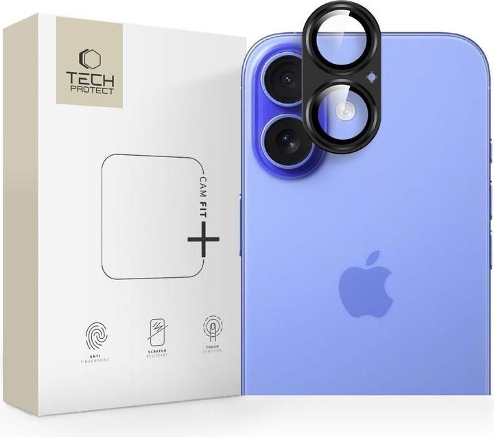 Actual product image Tech-Protect Camfull Fit+ Kameraabdeckung für iPhone 17 - Schwarz (1 pcs., Apple iPhone 17)