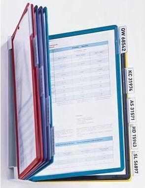 Produktbild Durable Sherpa Sichttafelsystem WALL mit 10 Sichttafeln