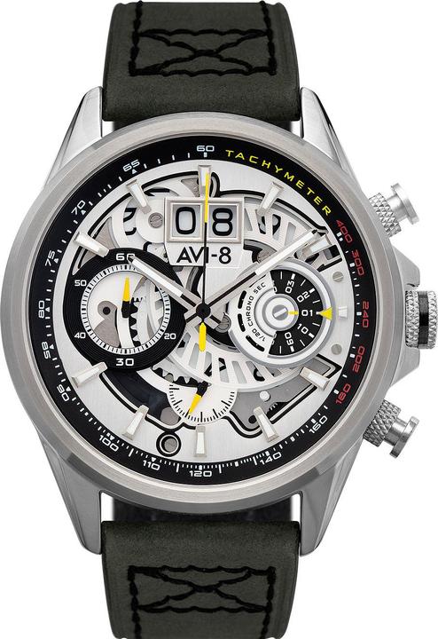 Immagine prodotto AVI-8 AV-4065-01 Cronografo Hawker Harrier 45mm 5ATM (Cronografo, 45 mm)